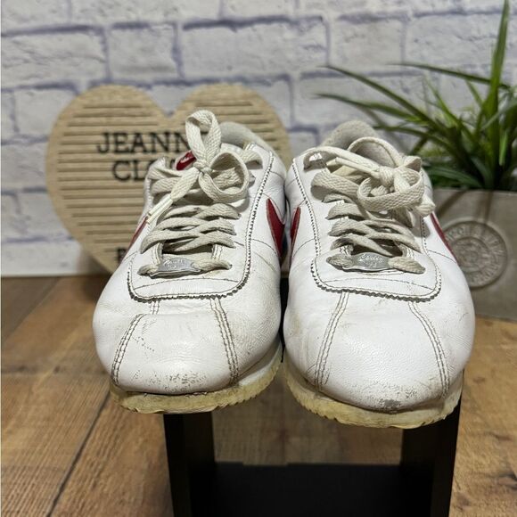 RARE Nike Cortez ‘72 Premium White/Red/Blue OG Gump Soft Leather Women’s 8 - Picture 5 of 12